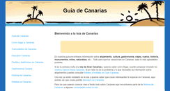 Desktop Screenshot of canarias.tvturismo.com