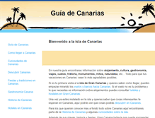 Tablet Screenshot of canarias.tvturismo.com