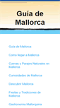 Mobile Screenshot of mallorca.tvturismo.com